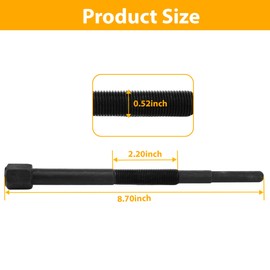 Heavy Duty Clutch Puller Tool 608429 for EZGO Gas Golf Cart for Kawasaki Engine CC2200/Clays Car/MPT/Refresher/RXV/ST/Custom/Sport/Shuttle/Valor/Woods Boundary MAV