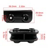 4Pcs 2-Way Pop-up Gazebo Replacement Connector Canopy Tent Replacement Parts