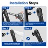 Krimocy Gas Struts 325mm 160N Shocks Spring Lift Support for