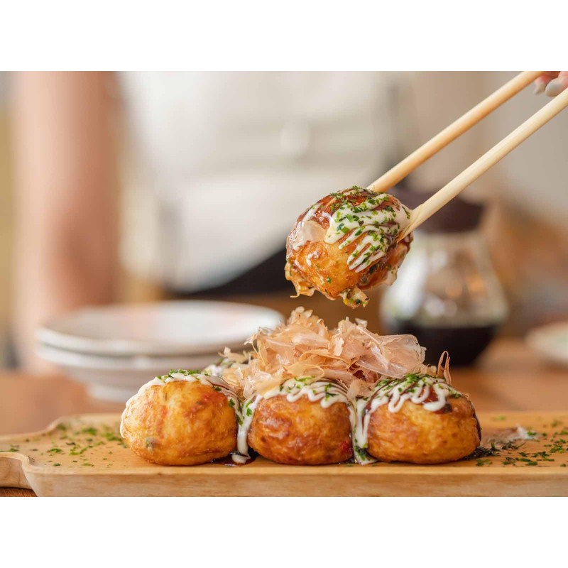 Ishigaki 4456 Iron Casting, Takoyaki, 12 Holes, Wooden Handle