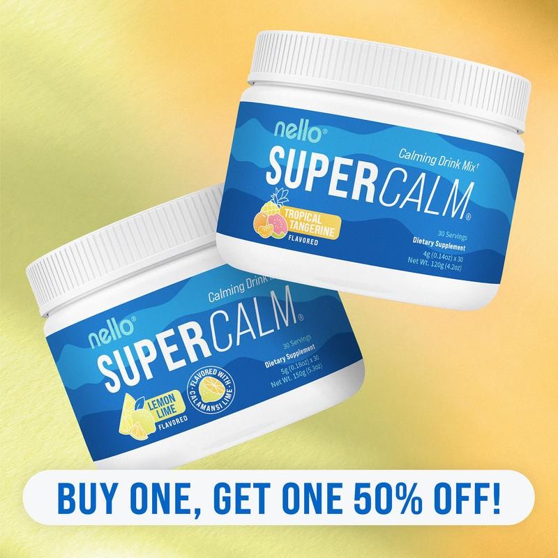 Supercalm Best Selling Flavors Bundle Tubs (2-Pack):_Blue Coconut + Tropical