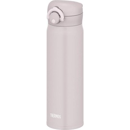 Thermos JNR-501LTD PGG Water Bottle, Vacuum Insulated Travel Mug, 16.9 fl oz (500 ml), Pink Greige