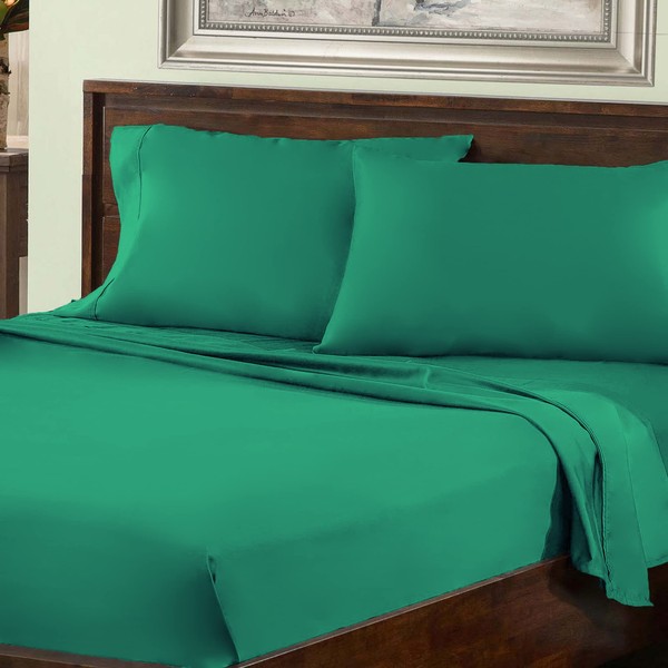Superior Cotton Rich Bedsheet Set, Includes 1 Fully Elastic Deep