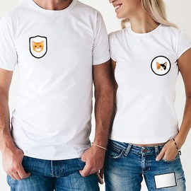 Woohome Pack of 40 Sublimation Blank Iron-On Patches, Round Blank Sublimation Patch Stickers, White/Black Frame, Patches for Hats, Clothing, Backpack, Carpet, Decorative Patches