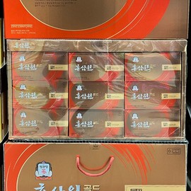 Jeonggwanjang 홍삼원골드 50ml x 45포 Korean Red Ginseng One Gold 50ml x 45 packs
