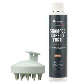Stärkende Lotion + Shampoo gegen Haarausfall + Ergänzungsmittel Apfel Annurca (Shampoo + Bürste)