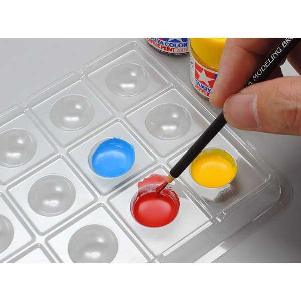 TAMIYA 87195 18 Colour Mixing Palette (5) Plastic, Model Making,