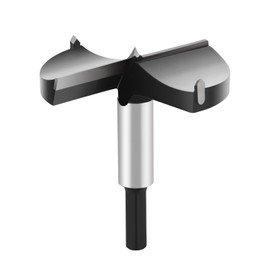 Forstner Drill Bit 60 mm, Forstner Drill Bit with Hex Shank, Wood Drill, Pot Drill, Art Drill for Wood, Hardwood