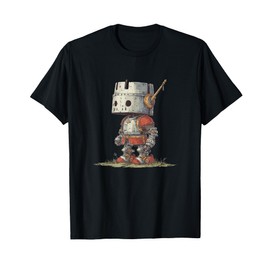 Medieval Robot Costume for Smart Knights and Robots T-Shirt