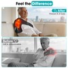 FiteEase Shoulder Massager with Heat, Heated Shoulder Brace with Red