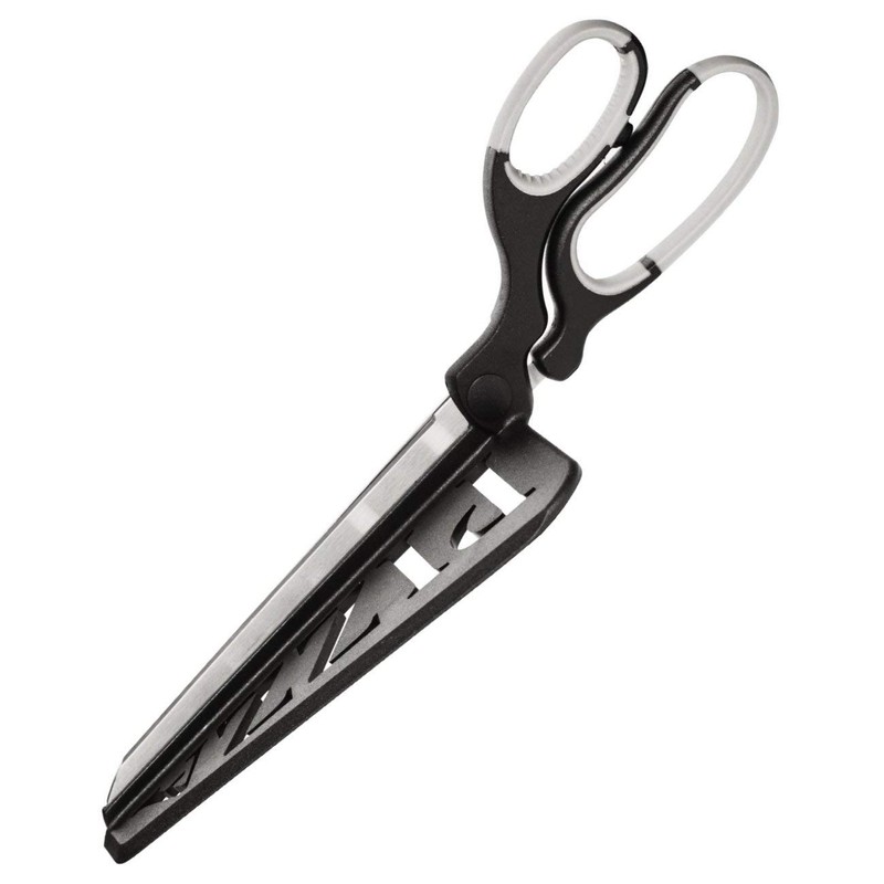 Sagaform SA5016442 Pizza Scissor, Stainless Steel, Black