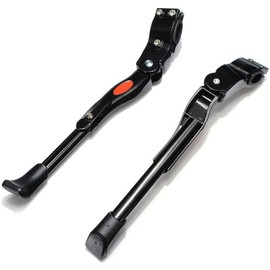 Bike Kickstand, Adjustable Center Mount Bicycle Kickstands Bike Stand for 16" ~ 24" Mountain Bike/Road Bicycle/Adult Bike/Sports Bike