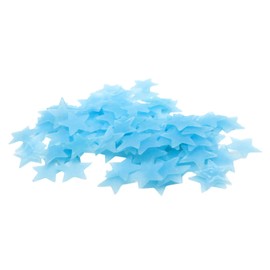 200Pcs Luminous Stars Wall Stickers, Blue Wall Ceiling Glow in The Dark Stars Stickers for Celling for Childrens Rooms, Baby, Children Bedroom