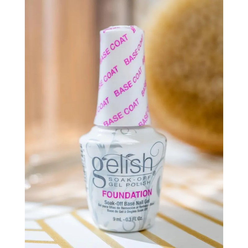 Gelish Mini Foundation Base Coat 9 Ml. Se Retira Fácilment