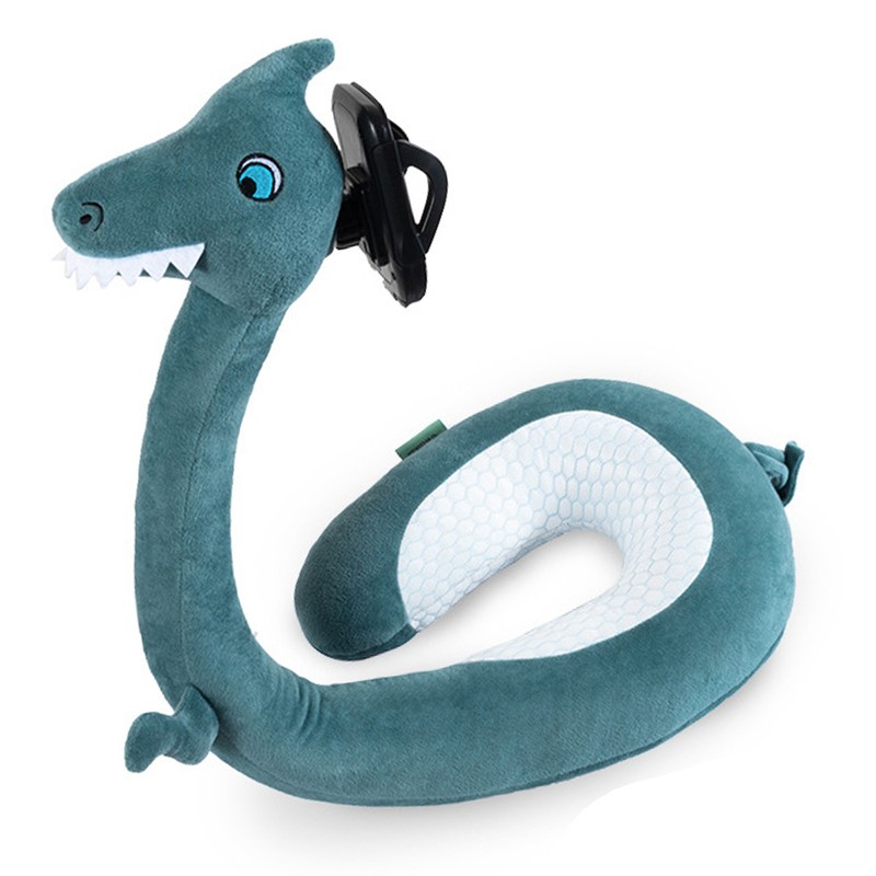 U Shaped Pillow Phone Holder 360 Degree Rotation Cute Animal