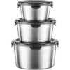 Baalaka Food Storage Containers, Airtight Food Storage Containers with Lids,