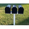 Handy Post for 3 XL Mailboxes, 42-in x 40-in, Heavy