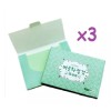 KFMX Set 3 Sobres Papel Arroz Facial Absorbente Blotting Paper