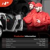 A-Premium Rear Right Passenger Side Interior Door Handle Compatible with
