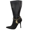 Alwasytyle4you Women Gold Metal Chain Boot Bracelet Anklet Shoe Shinny