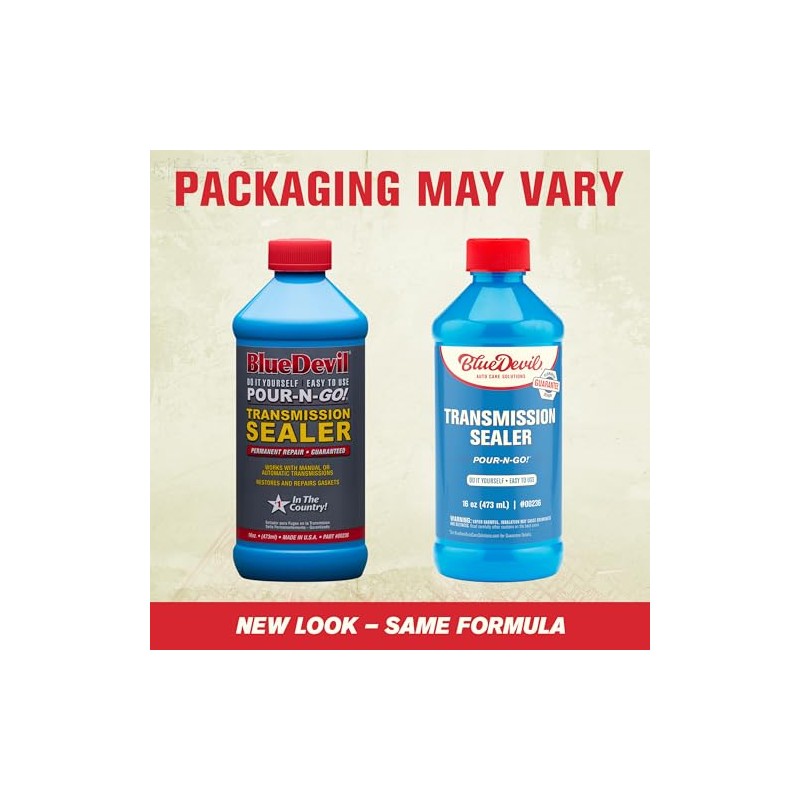 BlueDevil Products Transmission Sealer – 16 oz | Seals Leaks