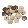 sourcing map 30pcs Coco Shell Buttons 25mm Handmade Sewing Crafts