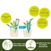 Scheurich Copa M Irrigation Water Dispenser Irrigation Ball Green Transparent