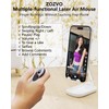 ZOZVO Air Mouse Bluetooth Rechargeable Presenter with Touchpad, Remote Control