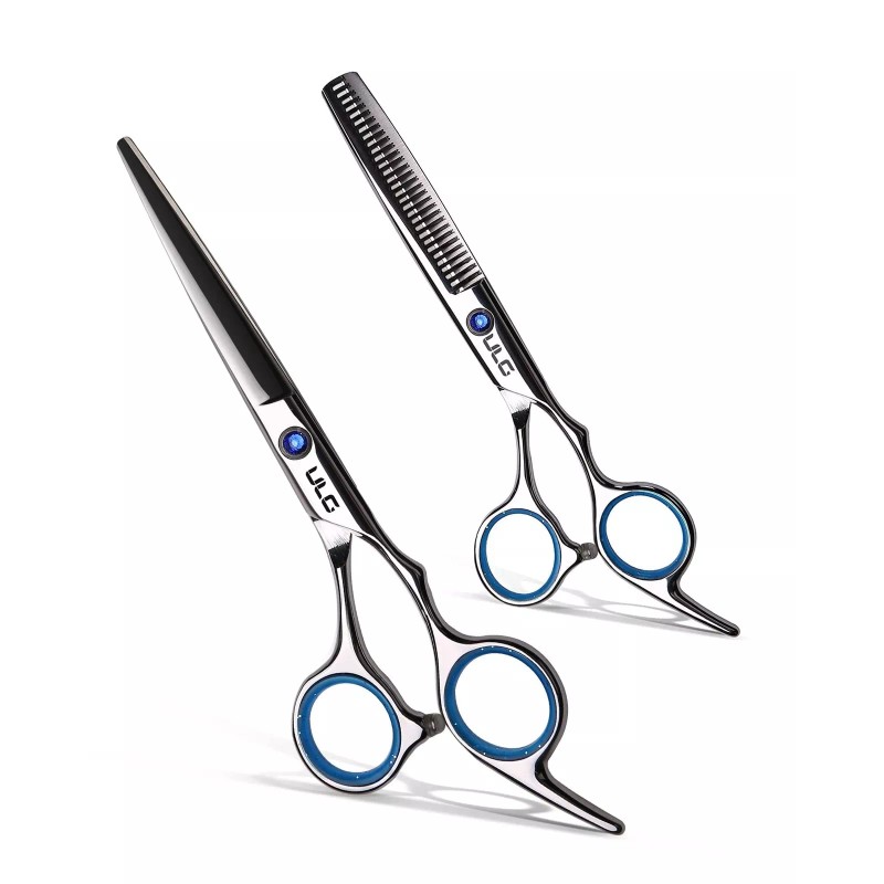 ULG Hair Cutting Scissors Thinning Shears Kit ULG Professional Barber