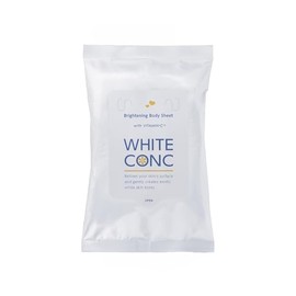 White Conch Brightening Body Sheet, 18 Pieces, Full Body Use, For Faces, Exfoliating, Antiperspiration, Moisturizing, Transparent, Grapefruit Scent, Genuine Product