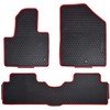 Megiteller Car Floor Mats Custom Fit for Hyundai Santa Fe
