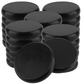 MAHIONG 22 PCS Basalt Message Stones, 3 Inches / 8 cm Hot Rocks Massage Stones, Basalt Hot Stones for Relaxing, Spa, Healing