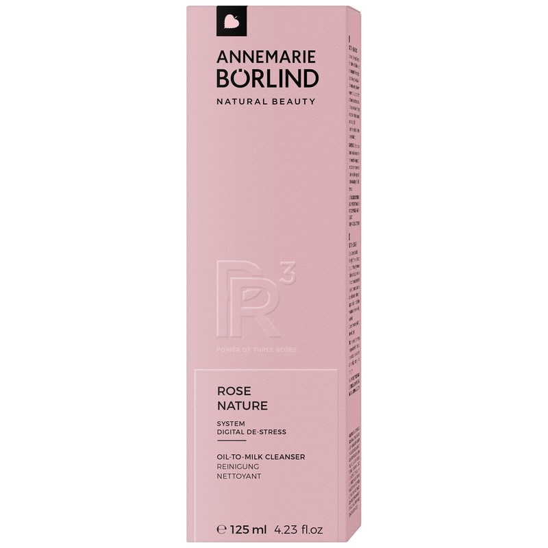 ANNEMARIE BÖRLIND Rose Nature System Digital De-Stress Oil-to-Milk Cleanser (125