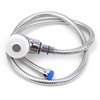 Salon Shampoo Bowl Equipment Sprayer (White & Chrome) 1/2" Female