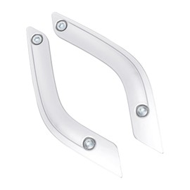 Phamyor Interior Door Grab Handle Inserts Cover Trim for 2011-2018 Jeep Wrangler JK JKU Sports Sahara Rubicon & Unlimited, Replace OE 1RC72JAHAD 1RC72JAHAE, Left & Right, Silver