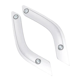 Phamyor Interior Door Grab Handle Inserts Cover Trim for 2011-2018 Jeep Wrangler JK JKU Sports Sahara Rubicon & Unlimited, Replace OE 1RC72JAHAD 1RC72JAHAE, Left & Right, Silver