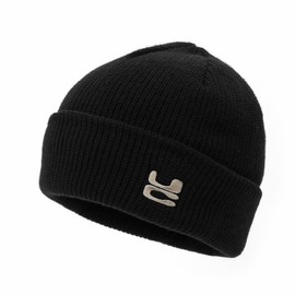 UNDERCONTROL Classic Winter Fisherman Trawler Heavy Beanie Men Women Unisex Soft Warm Knitted Rollup Cuffed Watch Skull Cap (US, Alpha, Medium, Large, Black)