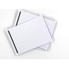 25 Mourning Envelopes with Black Silk Lining and Black Bar,