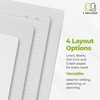 TWONE Travel Journal, 6 Pack Notebook Journal for Travelers Work