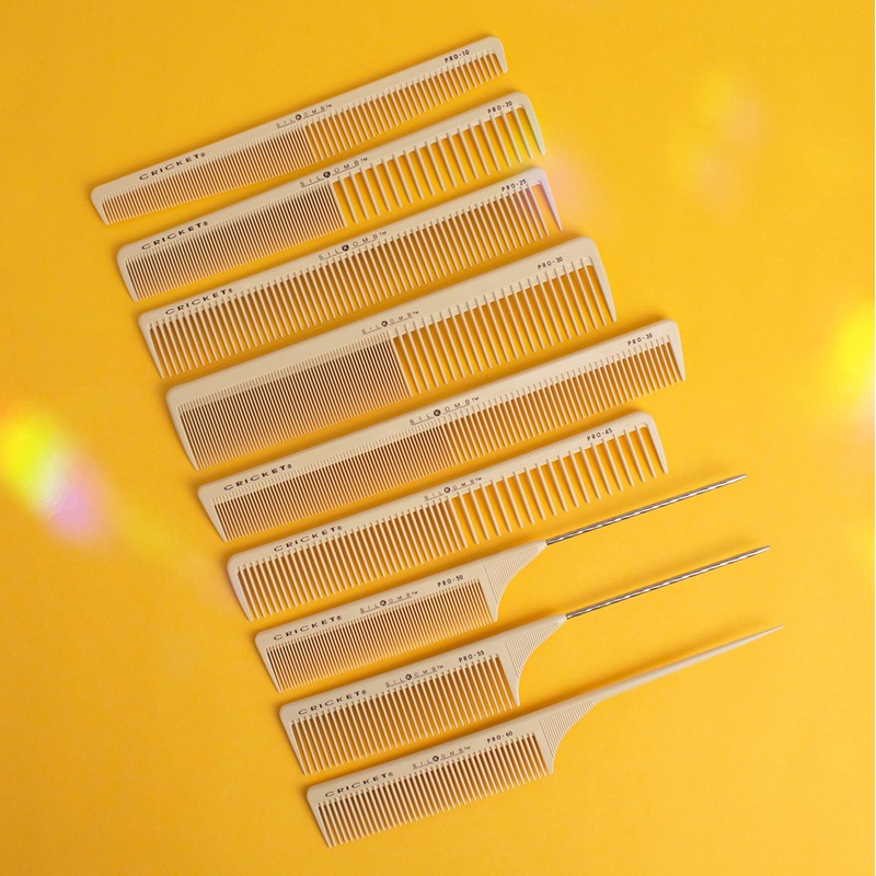 Cricket Silkomb Pro-30 Power Hair Cutting Comb - Silicone-Injected, Seamless