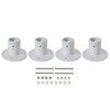 HECASA Deck Anchor Flange Cast Above Ground Pool Ladders Handrails