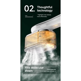 FourOaksOutlet KdhHome Handheld lightweight 2-in-1 Portable Steamer & Dry Iron