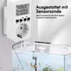 Digital Temperature Controller Socket 230 V with Sensor, Heating Cooling