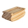 Cambridge Clear Pine Pyramid Newel CAPS 90mm, Half Stair Newel