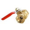 Aopin Ball Valve Brass G 3/8" Female Thread x G