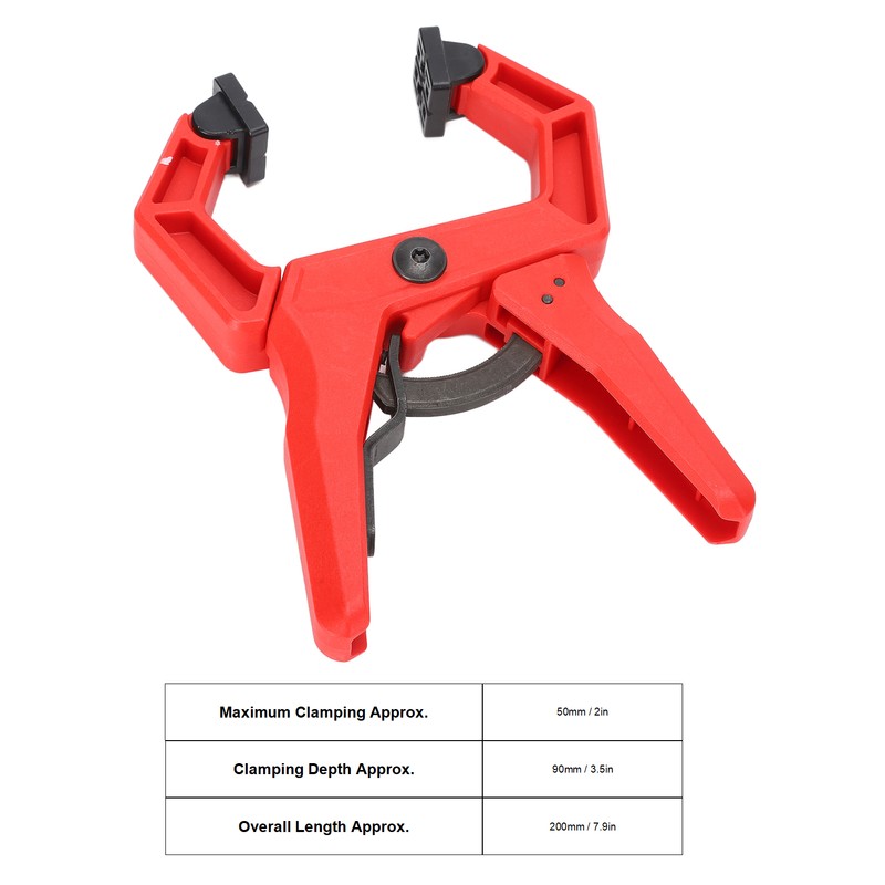 Ratchet Spring Clamp Quick Release Engineering Plastic C Clamp Handle