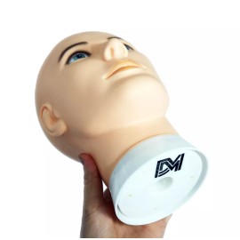 DermiMatch Practice head for smp scalp micropigmentation by DermiMatch