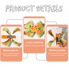 HAIMITI 2pcs Fall Thanksgiving Hair Clips Pumpkin Hair Accessories For