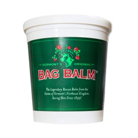 Bag Balm Vermont's Original Hand & Skin Moisturizer, Cracked Heels Treatment, Dry Hands & Dogs Ointment - 72oz Pail