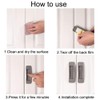 4 pcs Self-Stick Kitchen Cabinet Door Window Handle Helper Auxiliary